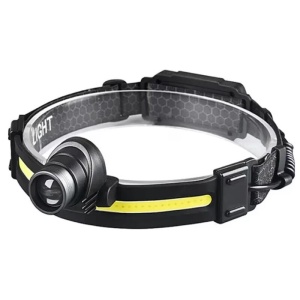 Lanterna frontala profesionala, multifunctionala cu 10 moduri iluminare - Img 1