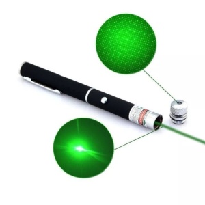 Laser pointer verde putere 500 mW, cu baterii si 5 capete multipunct efect 3D - Img 5