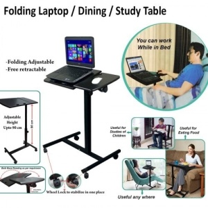 Masa reglabila pentru laptop tip birou mobil,Folding Computer Desk - Img 5