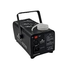 Masina de fum cu 8 lumini LED-uri RGB, putere 600W si telecomanda - Img 4