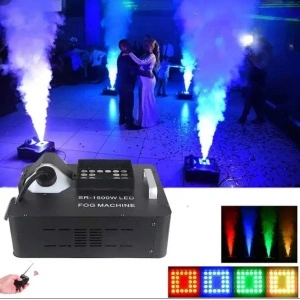 Masina de fum vertical DF-1500A cu 24 Leduri iluminare RGB si putere 1500 W - Img 4