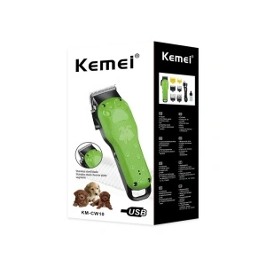 Masina de tuns animale cu acumulator Kemei KM-CW10, reincarcabila prin USB - Img 3