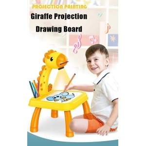 Masuta pentru desenat cu proiector si diapozitive, forma draguta de Girafa - Img 5