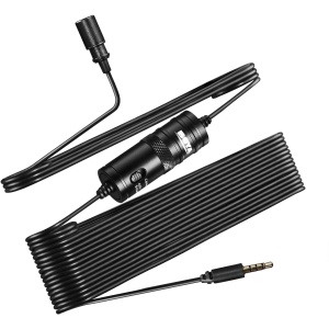 Microfon lavaliera omnidirectional pentru camere foto si Smartphone Boya BY-M1 - Img 4