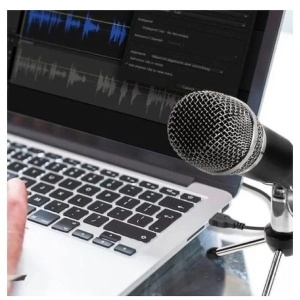Microfon profesional de Studio cu condensator si mini trepied, WG-500II - Img 4