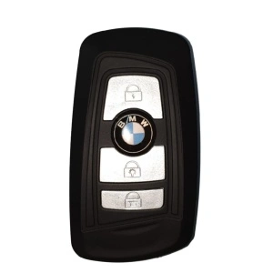 Mini electrosoc in forma de cheie auto BMW, cu lanterna si sirena TW-18011 - Img 4