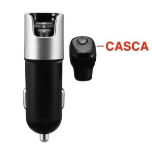 Modulator auto Bluetooth M10 cu casca Handsfree inclusa - Img 5