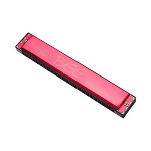 Muzicuta harmonica metalica cu 24 de tonuri, Bee - Img 3