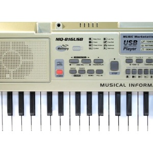 Orga electronica 61 clape MQ-816USB cu microfon si citire USB Mp3 Player - Img 3
