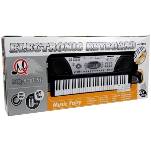 Orga electronica 61 de clape cu citire prin MP3 player MQ-810 USB - Img 4