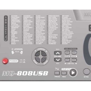 Orga electronica cu 54 clape MQ-808USB cu microfon si citire USB/MP3 - Img 2