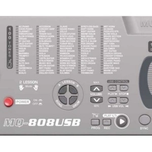 Orga electronica cu 54 clape MQ-808USB cu microfon si citire USB/MP3 - Img 2