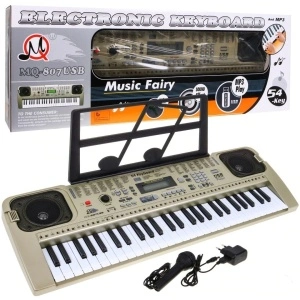 Orga electronica MQ-807USB cu 54 clape si boxe, Usb Stick Mp3 Player - Img 2