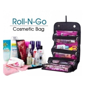 Organizator pentru cosmetice make-up si accesorii Roll-N-Go - Img 2