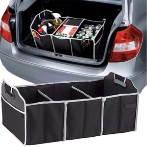 Organizator pentru portbagaj auto pliabil 2 in 1 - Img 4