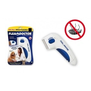 Pieptene electric impotriva puricilor la caini si pisici Ultrasonic Flea Doctor - Img 4