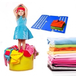 Plansa impaturit camasi sau tricouri pentru copii, Clothes Folder Vivo - Img 3