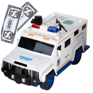 Pusculita electronica sub forma unei masini de politie,Cash Truck - Img 5