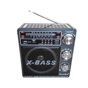 Radio portabil cu incarcare solara XB921BT-S si Bluetooth X-Bass - Img 4
