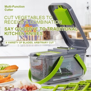 Razatoare multifunctionala pentru legume cu 22 accesorii Veggie Slicer - Img 4