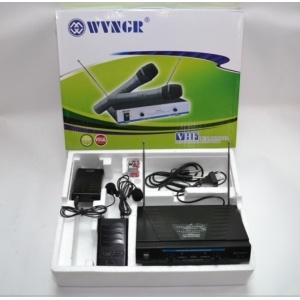 Set 2 microfoane wireless lavaliera cu receiver NC-210 - Img 2