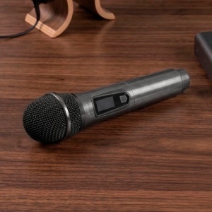 Set 2 microfoane wireless profesionale dinamice UHF WVNGR WG-U702 - Img 6