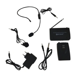 Set 2 microfoane wireless tip lavaliera si Over-head cu receptor WVNGR