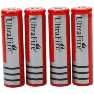 Set 4 acumulatori reincarcabili 18650 - 7800 mAh 3.7 V Li-ion - Img 1