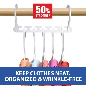 Set 8 accesorii pentru 40 umerase,Wonder Hanger - Img 5