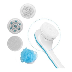 Set de perie pentru dus cu masaj si rotativa 5 in 1 Spin Spa - Img 4