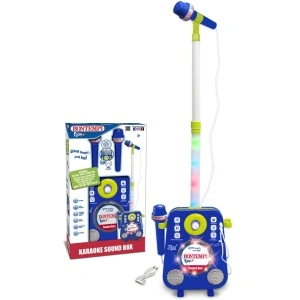 Set Karaoke cu 2 microfoane pe fir si Boxa SoundHub Bontempi - Img 5