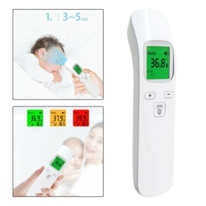 Termometru cu infrarosu GP-100 Pro digital frontal si fara contact - Img 4