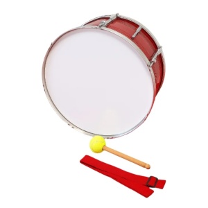 Toba profesionala cu doua fete 58 cm, pentru galerii sportive, formatii, fanfara - Img 4