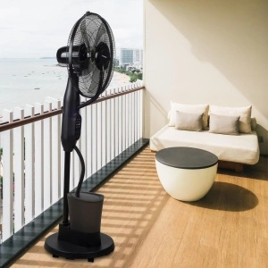 Ventilator cu pulverizare apa si umidificare Hausberg HB-5601NG, putere 75 W - Img 2