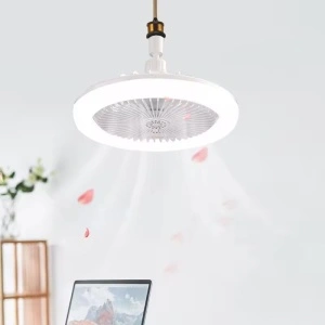 Ventilator de tavan cu 3 functii tip aplica LED 30W si fasung E27 - Img 3