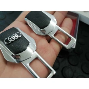 Adaptor centura de siguranta falsa - set 2 bucati cu sigla AUDI - Img 5