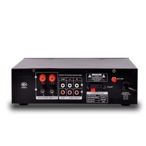 Amplificator profesional tip statie 2 x 60 W cu Bluetooth si Radio FM - Img 3