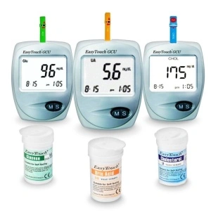 Aparat pentru masurat Glicemie, Colesterol si Acid uric EasyTouch GCU - Img 3