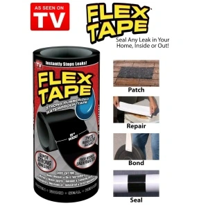 Banda super adeziva Flex Tape wide 8 rezistenta la apa - Img 2