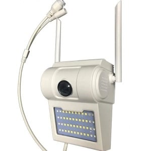 Camera video de supraveghere IP Wireless,cu lampa 32 LED JORTAN WiFi - Img 1