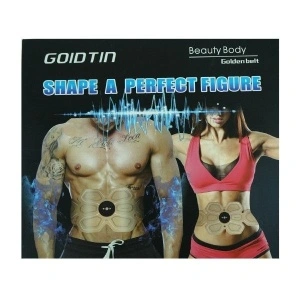 Centura electrostimulare Six Pack EMS GOLDTIN pentru abdomen si solduri - Img 5