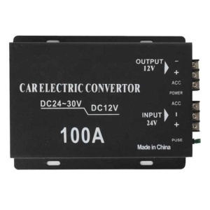 Convertor auto 100A cu tensiune 24V la 12V - Img 2