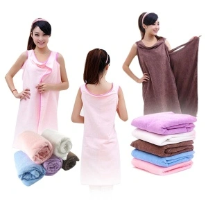 Halat de baie stil prosop, model unisex, diverse culori Bath-TA-Robe - Img 2