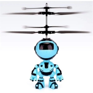Jucarie interactiva robotel care zboara, reincarcabil cu USB