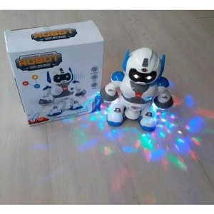 Jucarie interactiva Robotul dansator, cu muzica si lumini - Img 6