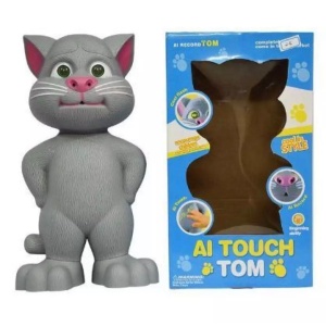 Jucarie interactiva Talking Tom motanul inteligent vorbitor,30 cm - Img 4