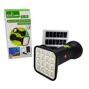 Lanterna cu LED-uri prin incarcare panou solar, CcLamp CL-051 - Img 1