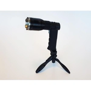 Lanterna LED Pistol XML-T6 30W cu zoom, acumulator si trepied inclus - Img 6