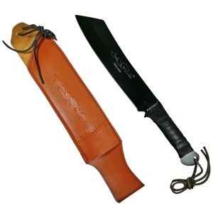 Maceta Rambo IV cu teaca din piele ecologica,Collector's Edition - Img 4