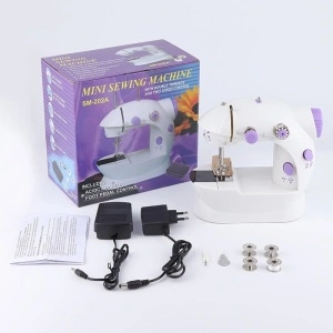Masina de cusut electrica cu pedala Mini Sewing Machine SM-202A - Img 2